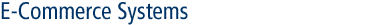 E-Commerce Systems